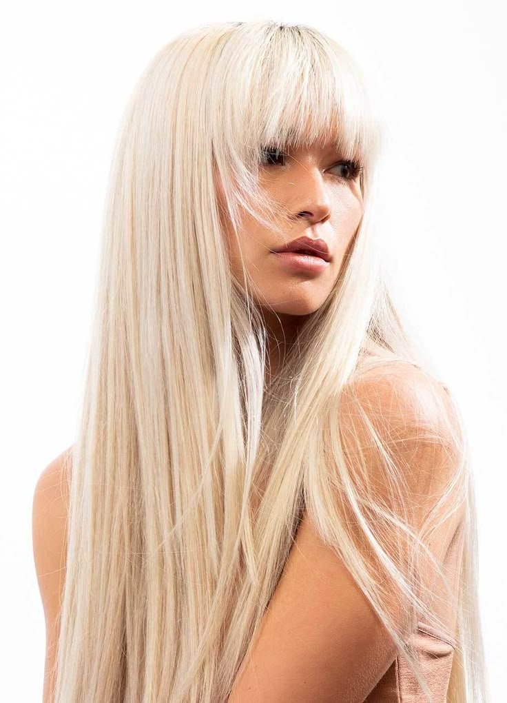 Blonde Straight Hair with Bangs: Ultimate Styling Guide