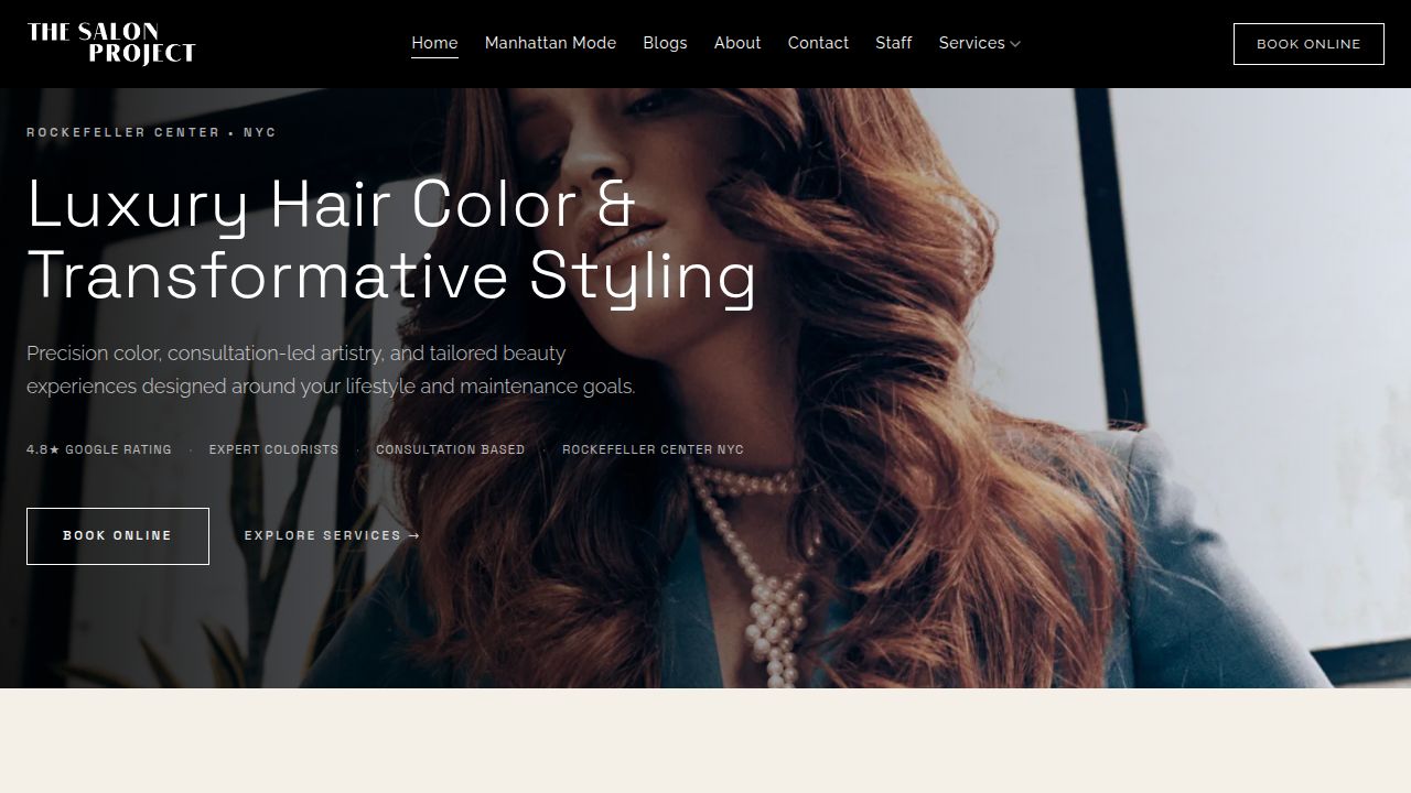 Luxury Hair Color & Transformative Styling