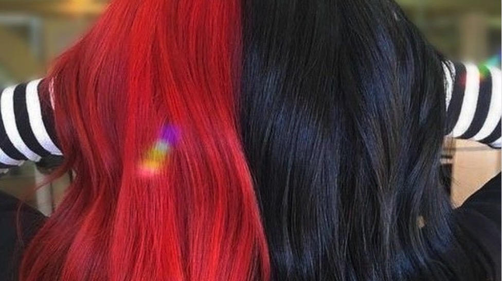 black and red hair color ideas