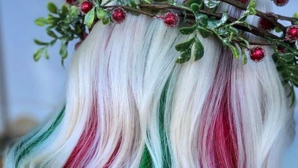 christmas hair color ideas