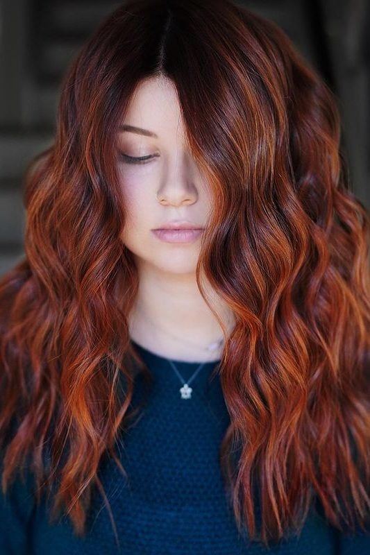 copper hair color dye