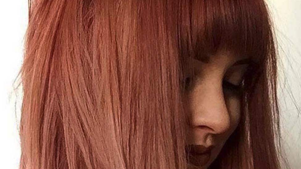 hair color ideas with bangs