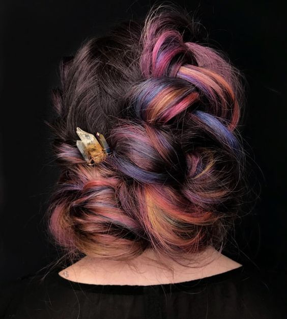 multi color hair ideas
