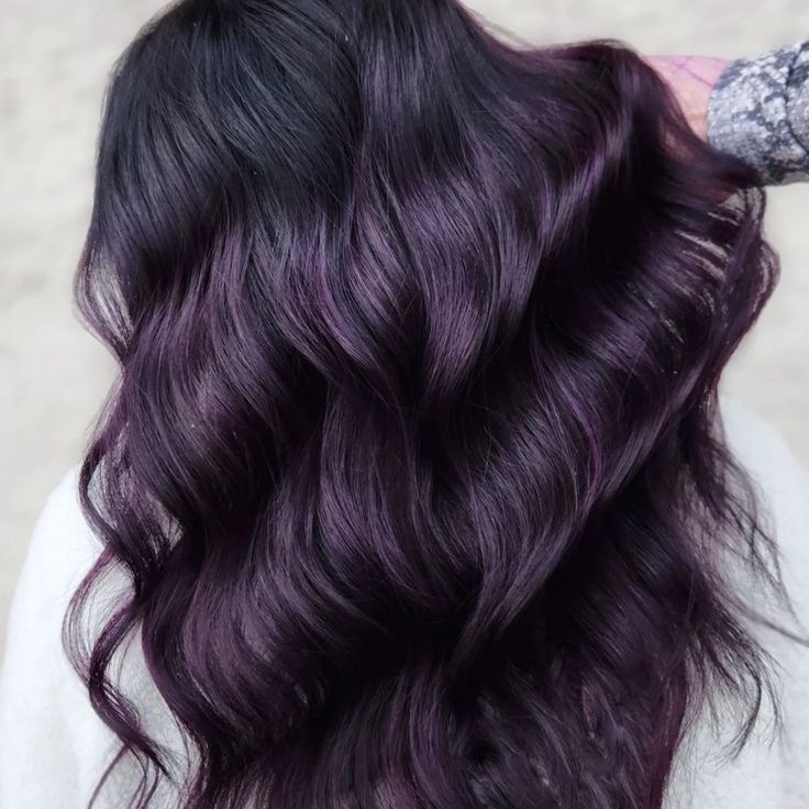black violet hair color
